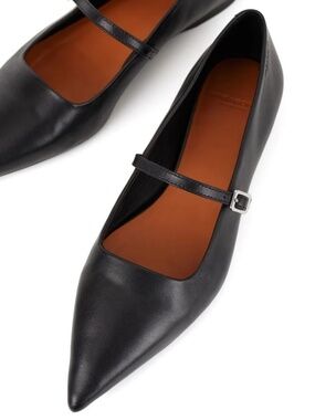 Vagabond Hermine Pointed Toe Mary Jane Flat